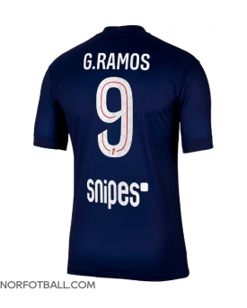 Billige Fotballdrakt Paris Saint-Germain Goncalo Ramos #9 Replika Hjemmedrakt 2025-26 Kortermet Billige Fotballdrakt Paris Saint-Germain Goncalo Ramos #9 Replika Hjemmedrakt 2025-26 Kortermet